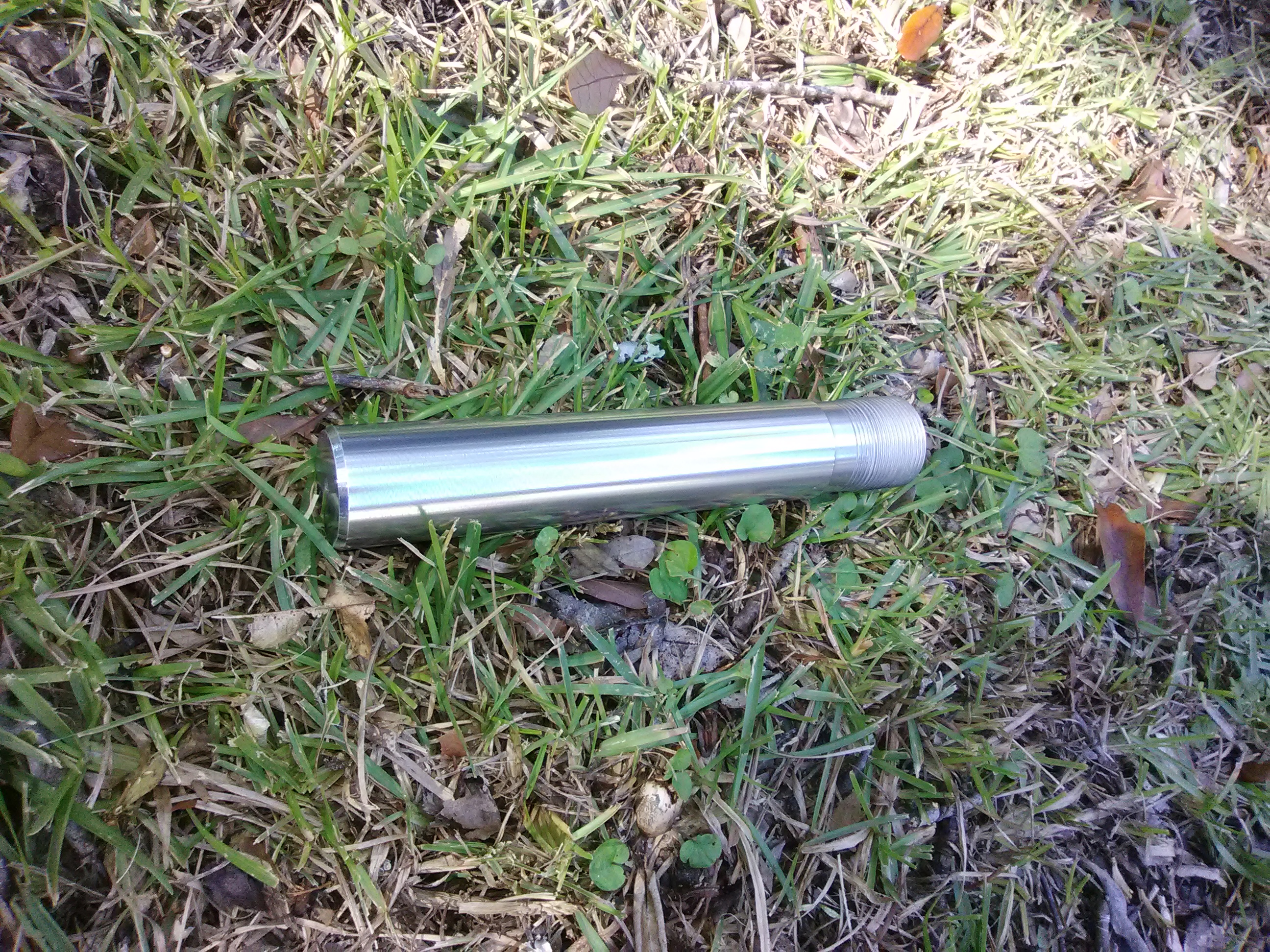Hand Polished Pistol Buffer Tube